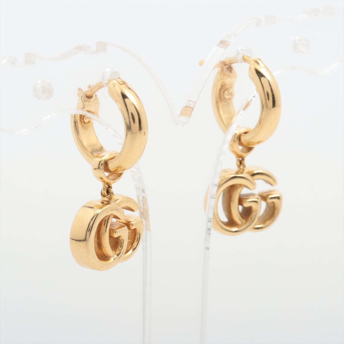 Gucci Double G Earrings 750(YG) 8.1g External processing
