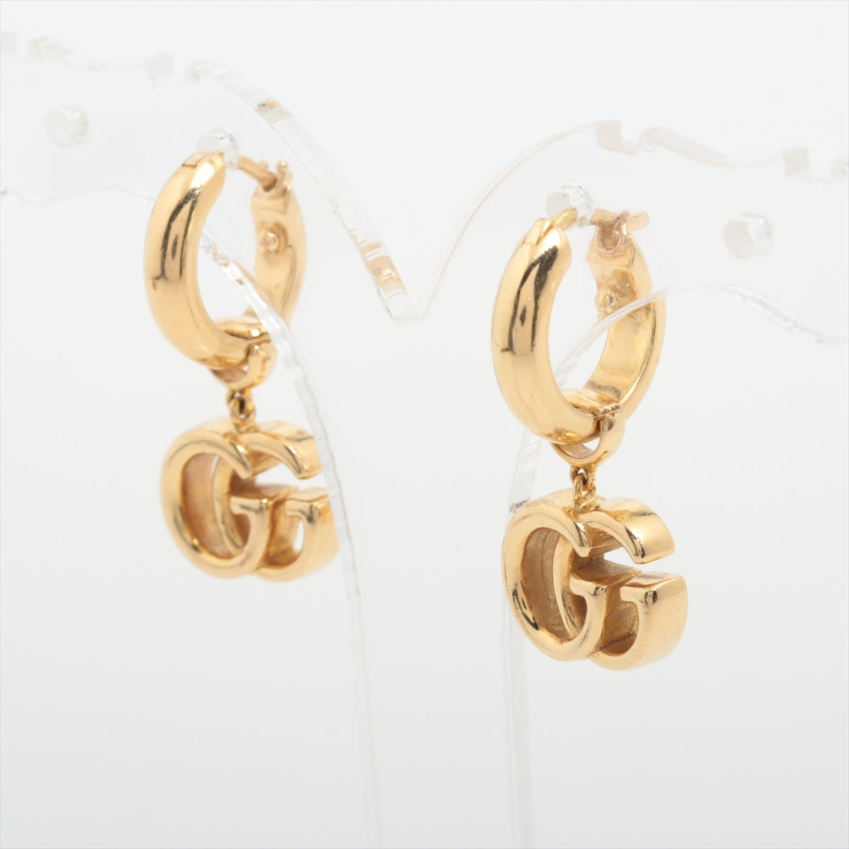 Gucci Double G Earrings 750(YG) 8.1g External processing