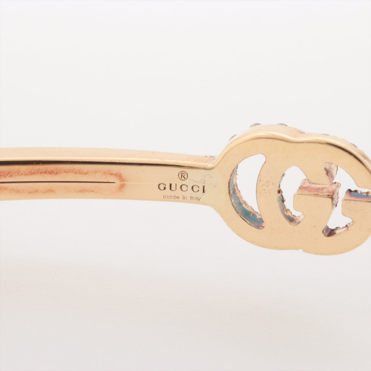 Gucci GG running Diamond Bracelet 750(YG) 3.9g 16