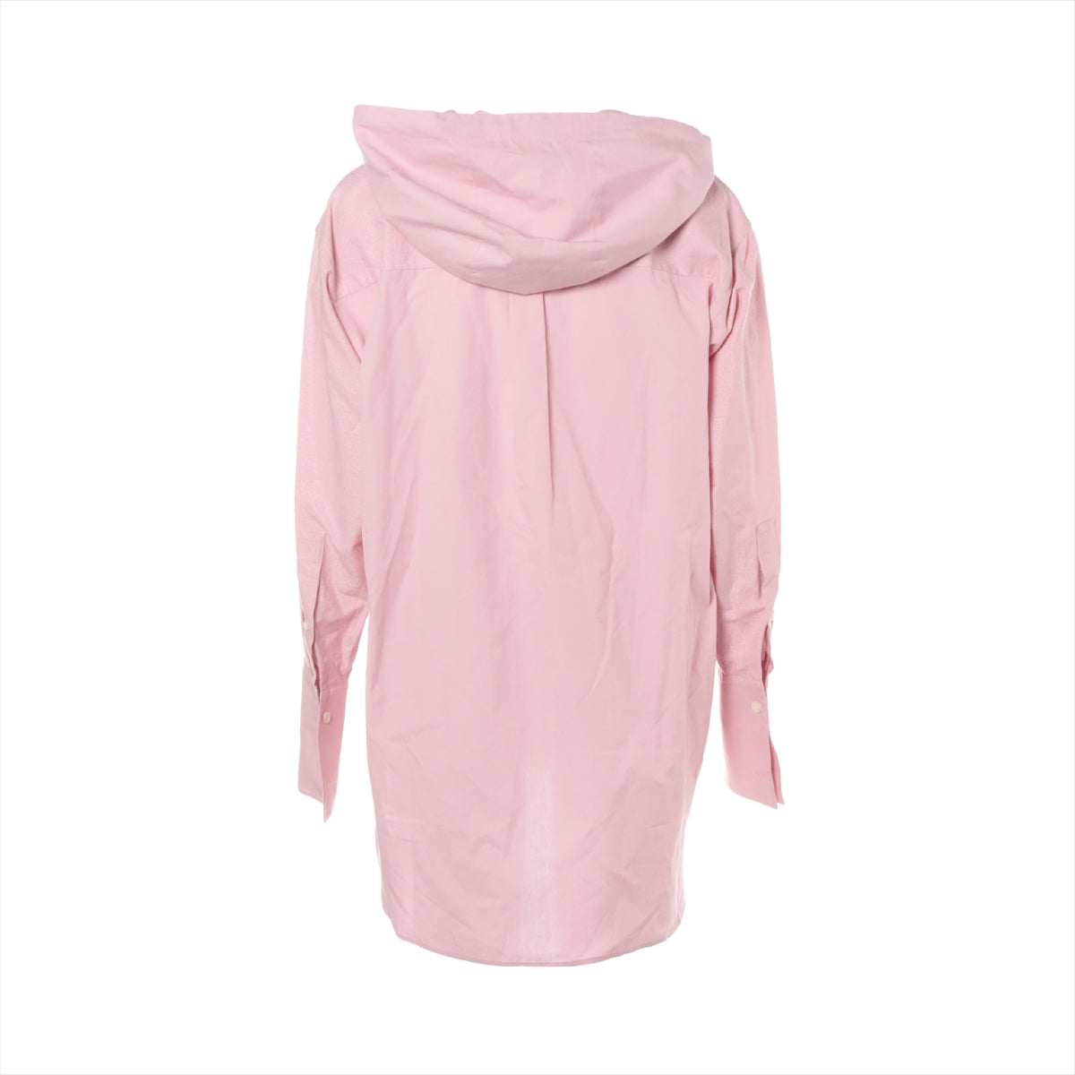 Loewe Anagram Cotton Shirt 32 Ladies' Pink  Hooded Logo embroidery overall pattern S540Y06X53