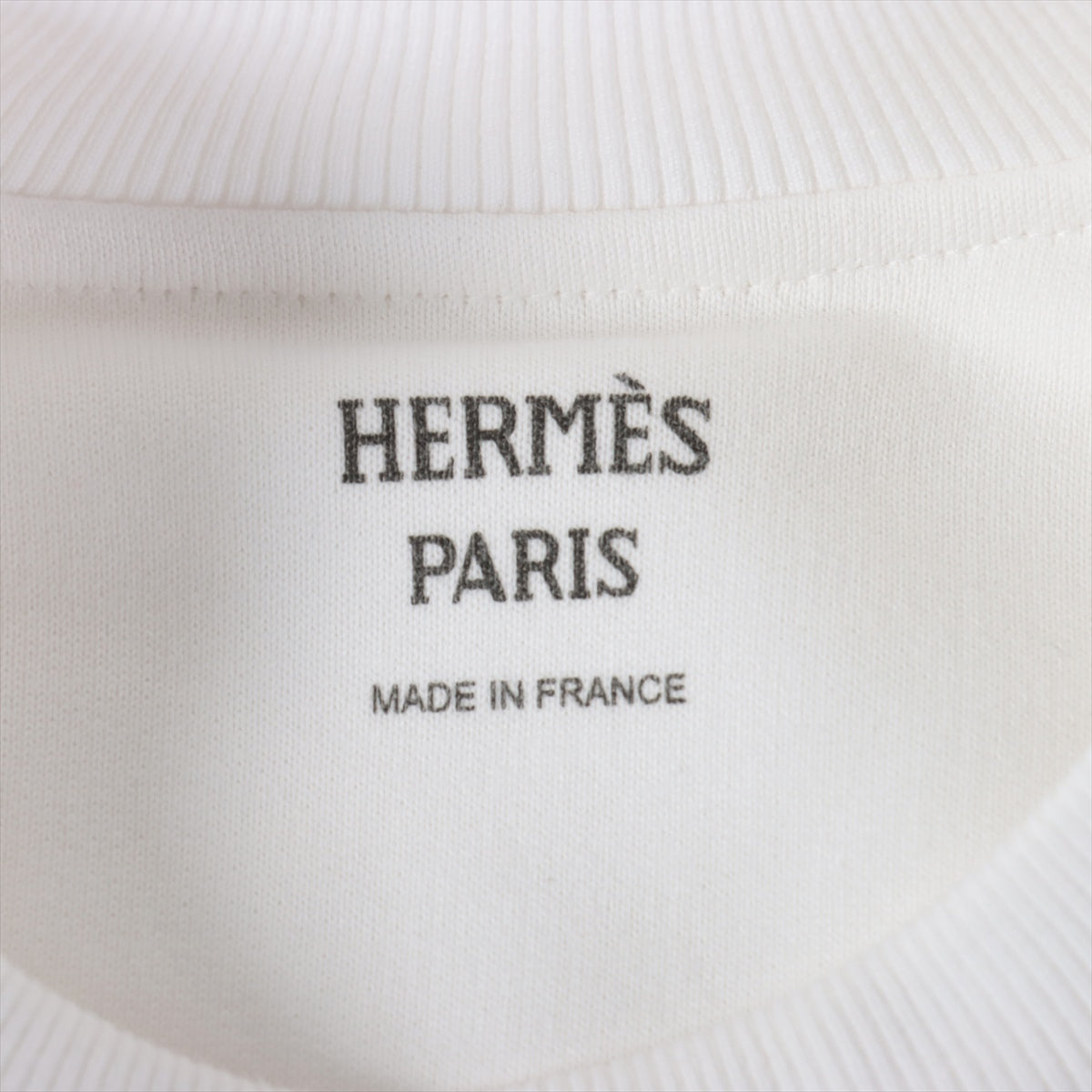 Hermès Cotton Basic knitted fabric 34 Ladies' White