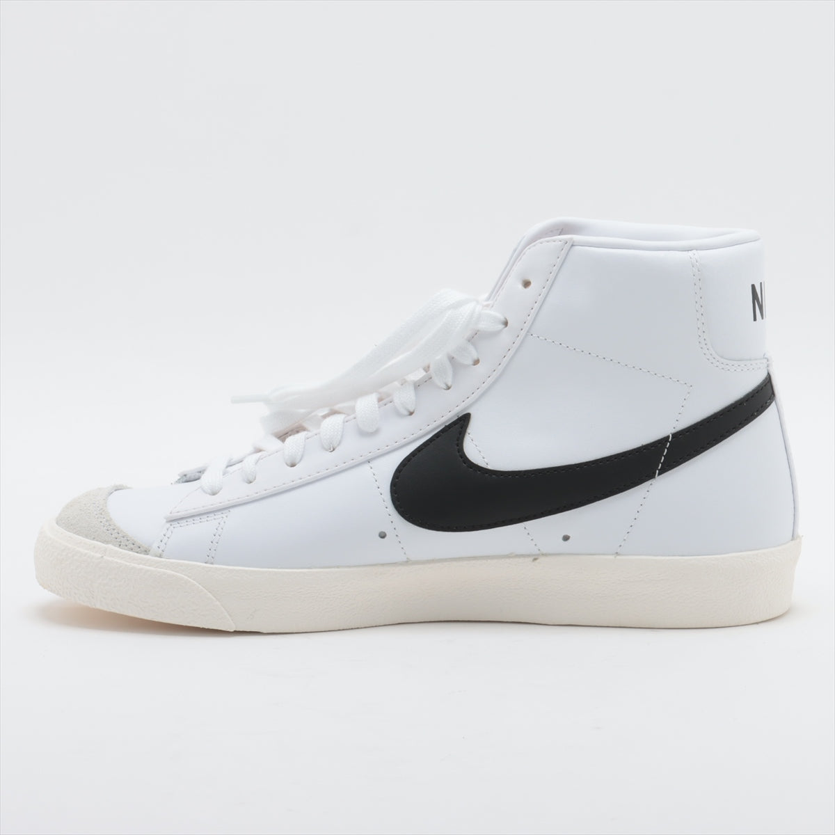 Nike Leather High-top Sneakers 27.5cm Men's White BQ6806-114