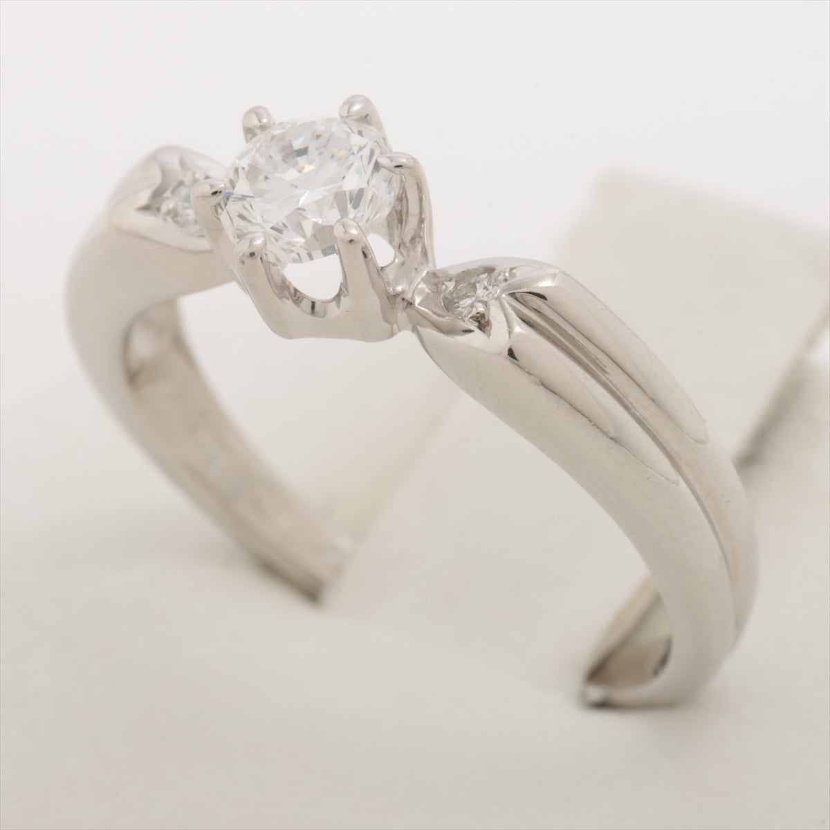 TASAKI Diamond Ring Pt900 4.0g 0.456 0.02