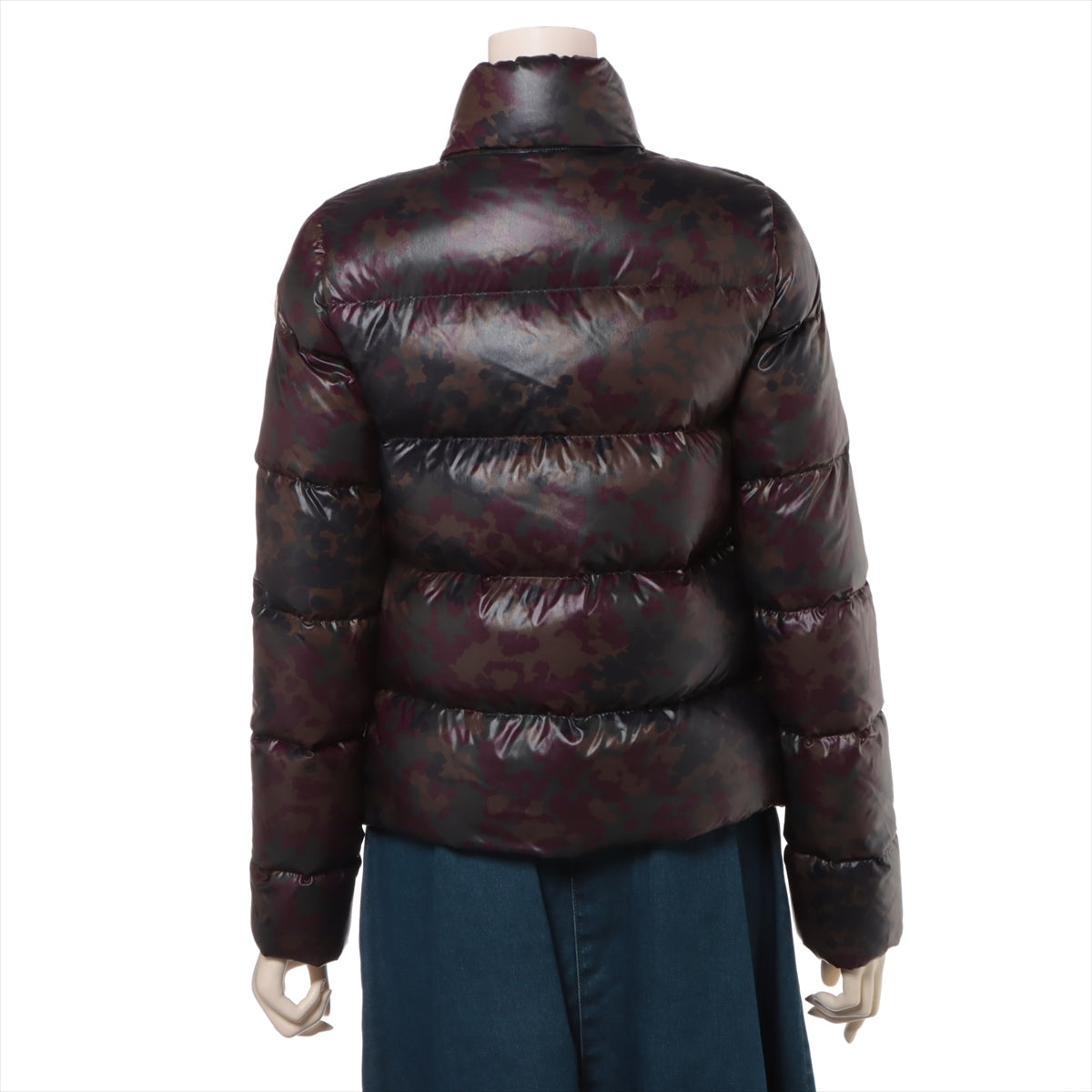 Moncler BRETHIL 16 years Nylon Down jacket 0 Ladies' Multicolor  Camouflage