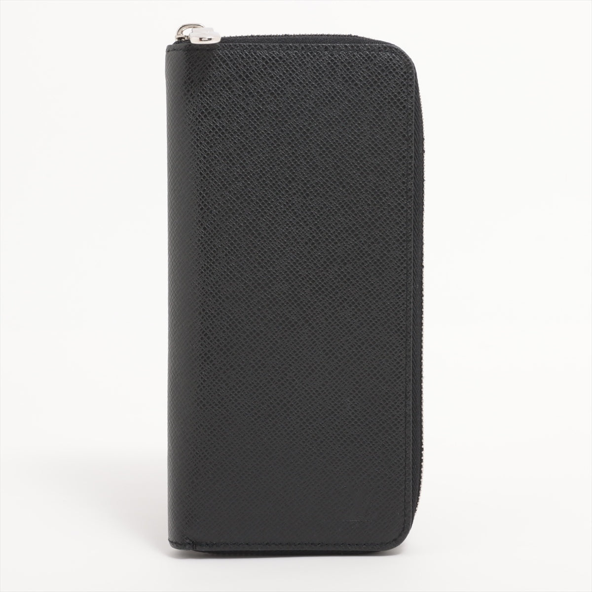 Louis Vuitton Taiga Zippy Wallet Vertical M30503 Noir Zip Round Wallet Responsive RFID