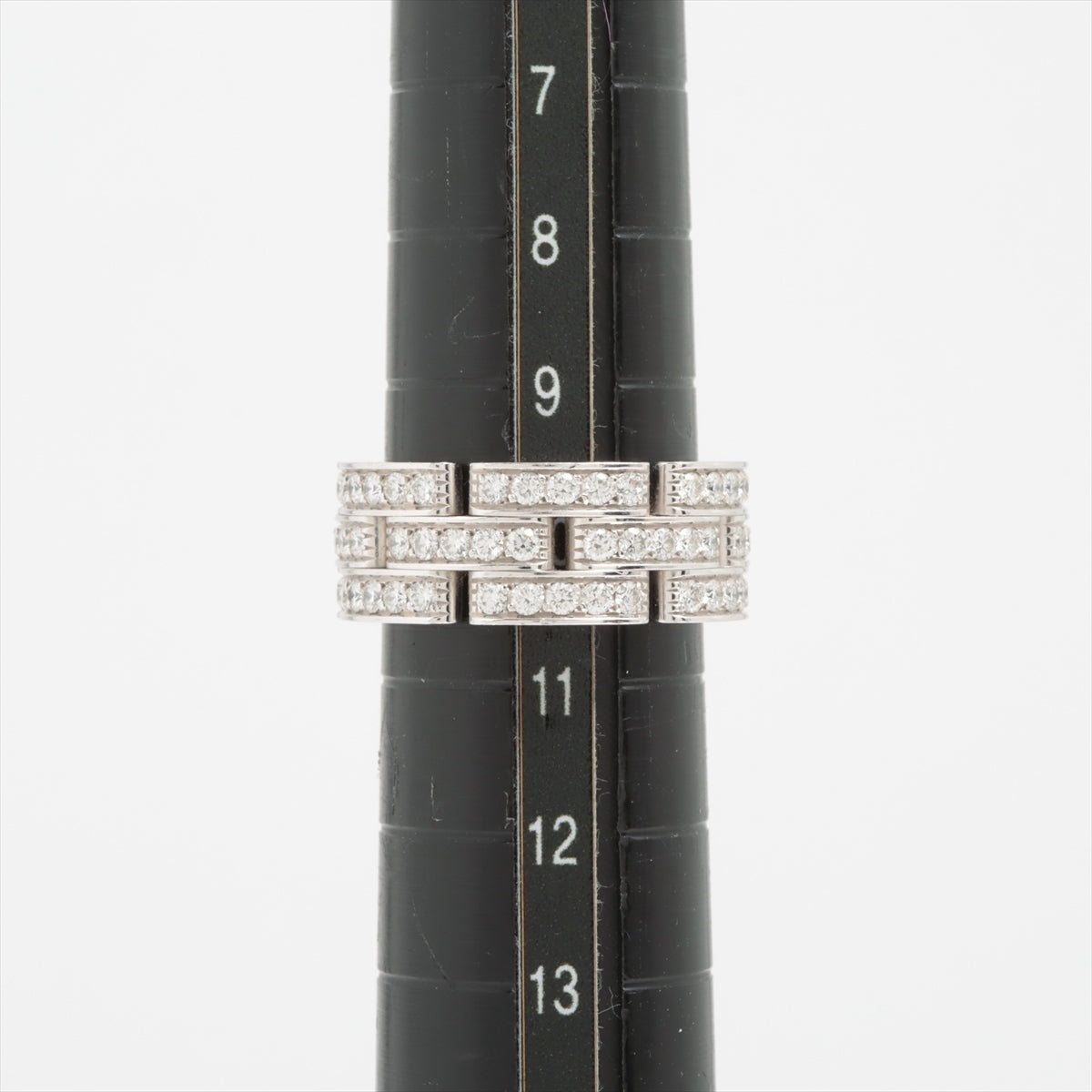 Cartier Maillon Panthère full Diamond Ring 750(WG) 10.0g 51