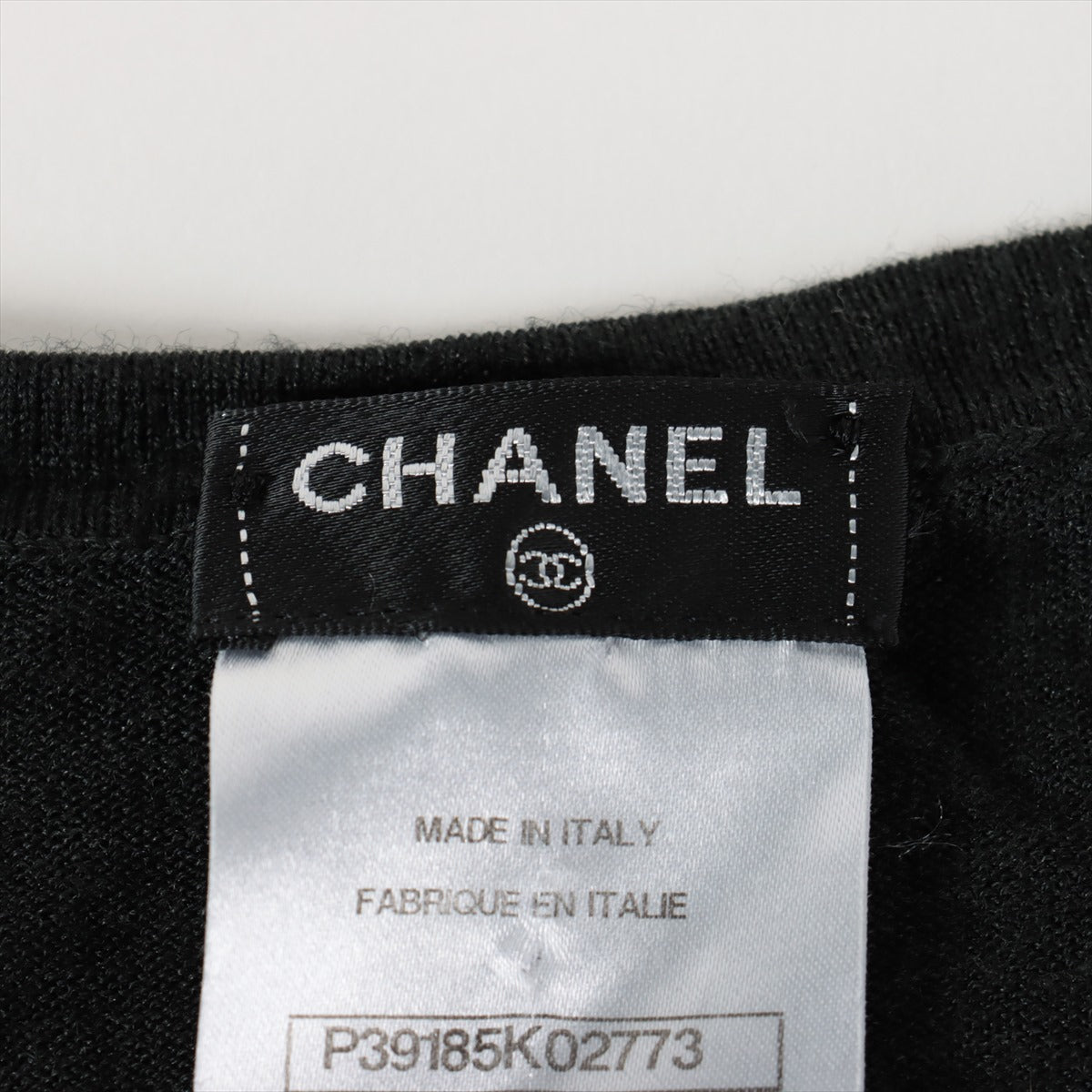 Chanel Wool & silk Sweater 36 Ladies' Grey  P39185K02773 turn lock bracket