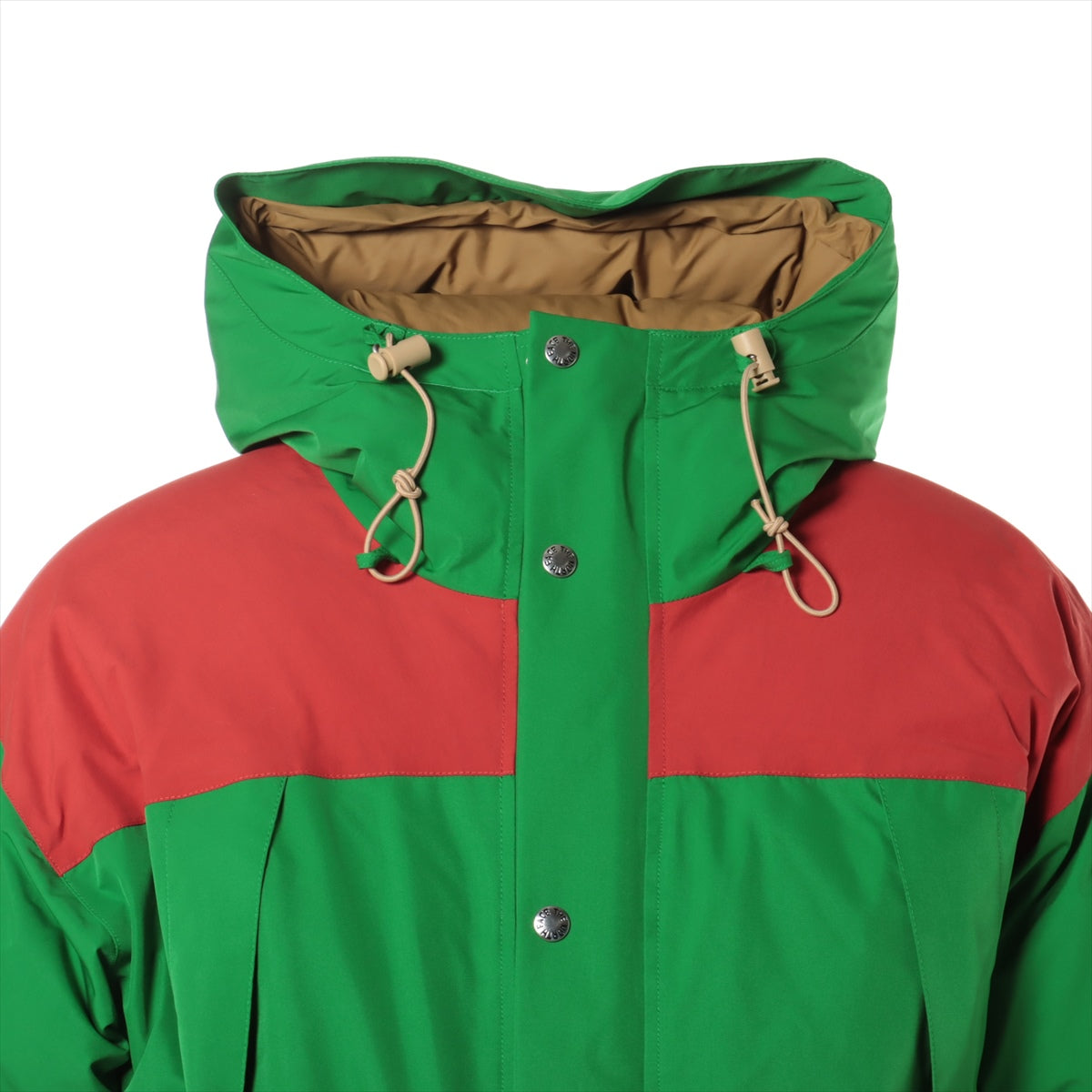 Gucci x North Face 21AW Cotton & Polyester Down jacket M Men's Green  663758