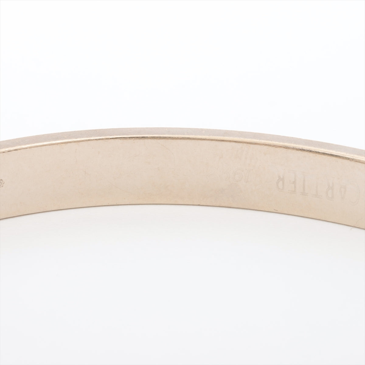 Cartier Love Bracelet 750(WG) 35.4g 18 Plating peeling With screwdriver