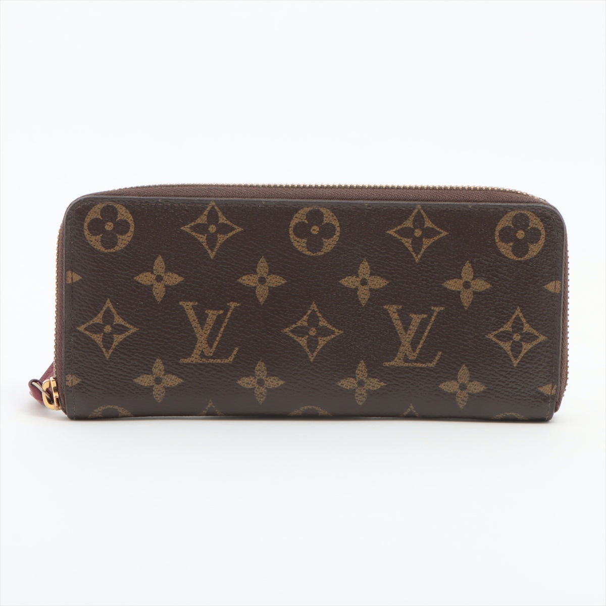 Louis Vuitton Monogram Wallet Clemence M60742 Fuschia Long Wallet