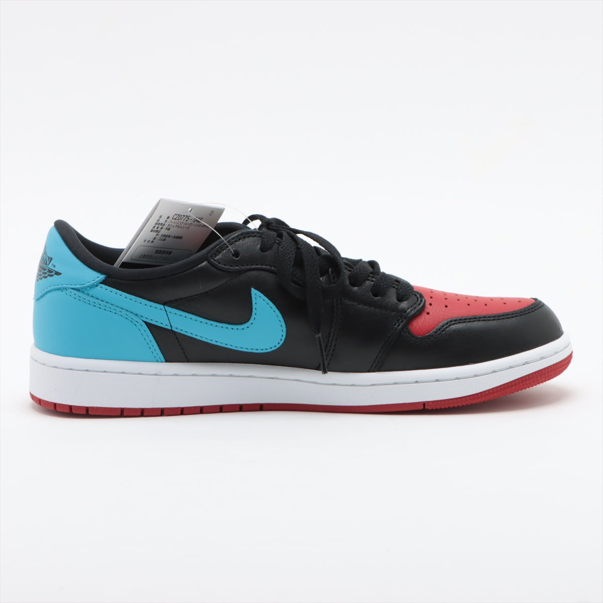 Nike Leather Sneakers 28㎝ Ladies' Multicolor CZ0775-046 AIR JORDAN 1 RETRO LOW OG Box Replacement Laces Included