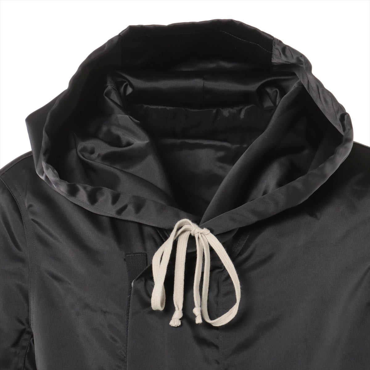 Rick Owens 22SS Cotton & Rayon Mod coat IT48 Men's Black  RU02B2971 Bauhaus fishtail mod coat