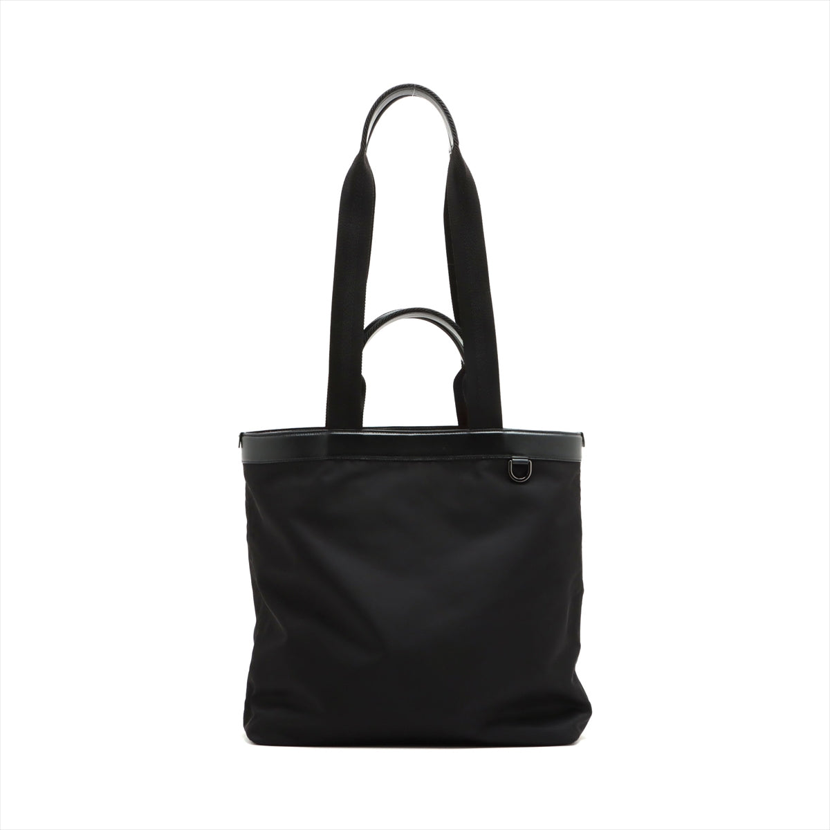 Dolce & Gabbana Nylon & Leather 2way handbag Black