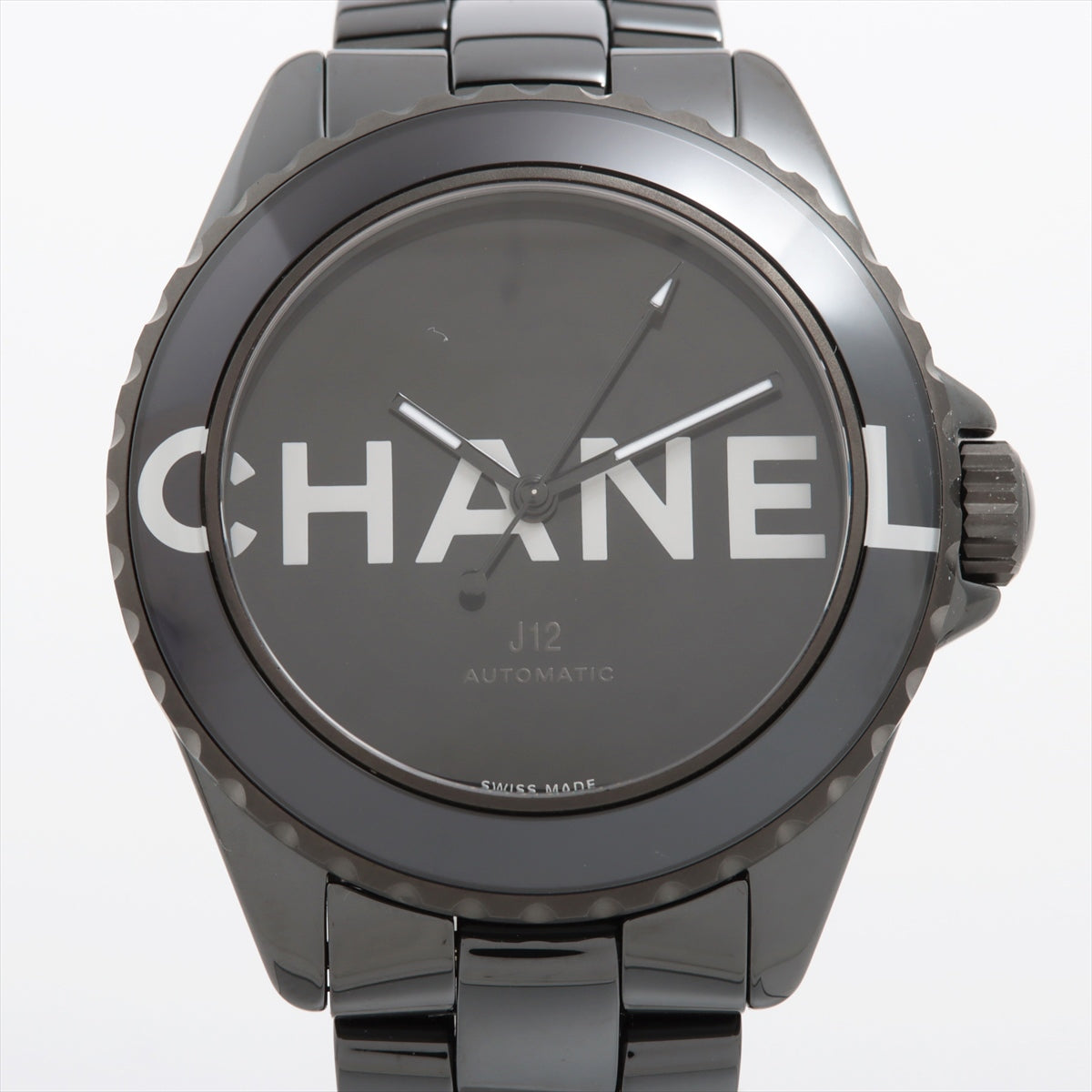 Chanel J12 wanted Doo Chanel H7418 SS×CE AT Black Dial 1 Extra Link
