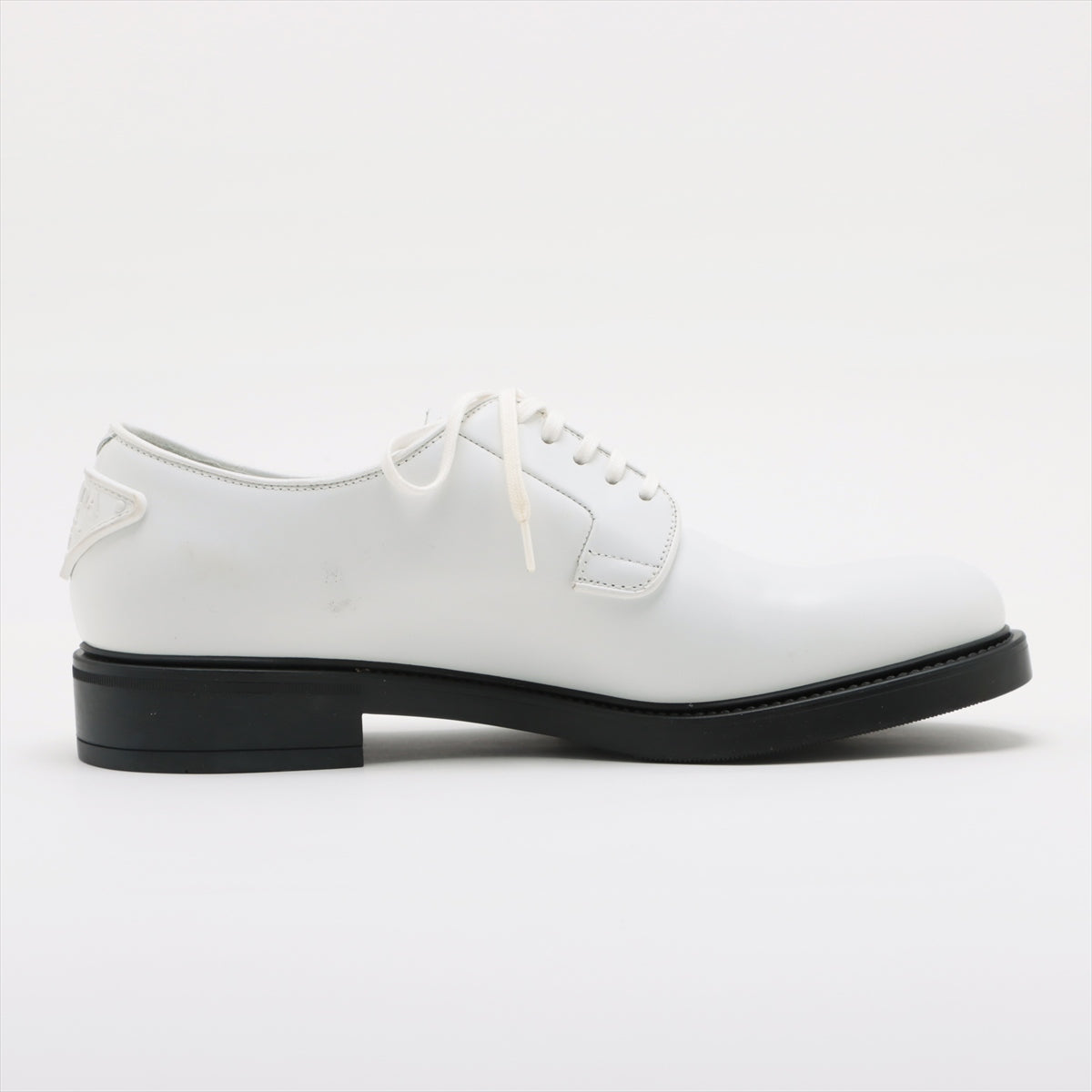 Prada Leather Leather shoes 5 1/2 Men's White 2EG394 Logo