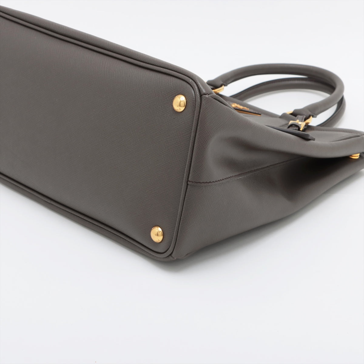 Prada Saffiano Leather Handbag Grey BN2404