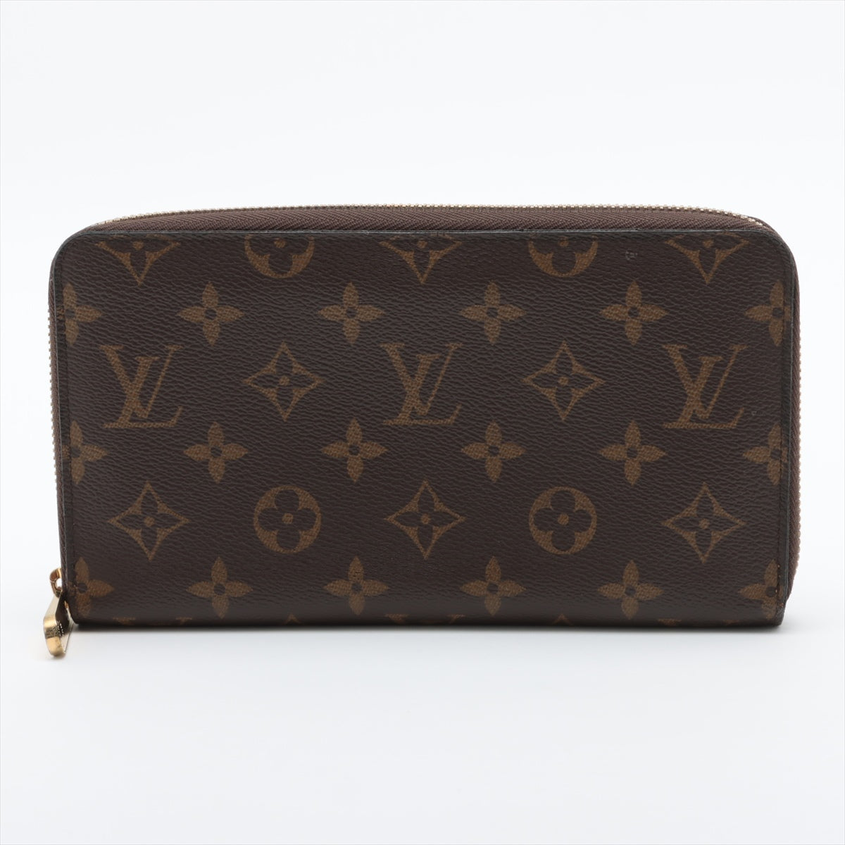 Louis Vuitton Monogram Zippy Organiser M62581 Brown Zip Round Wallet