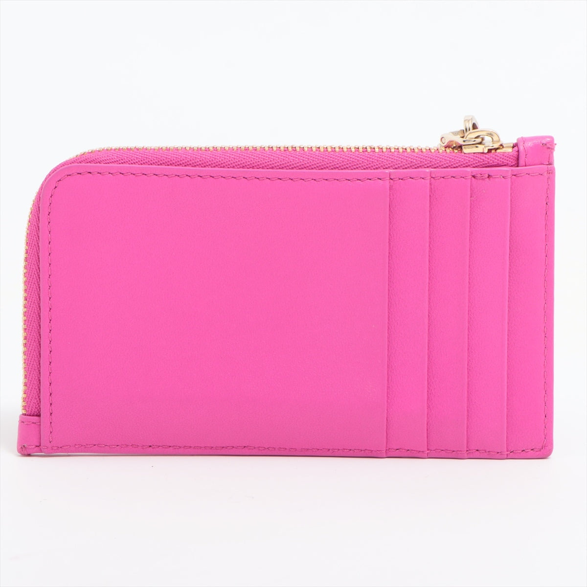 Dior Lady Dior Leather Coin Purse Pink