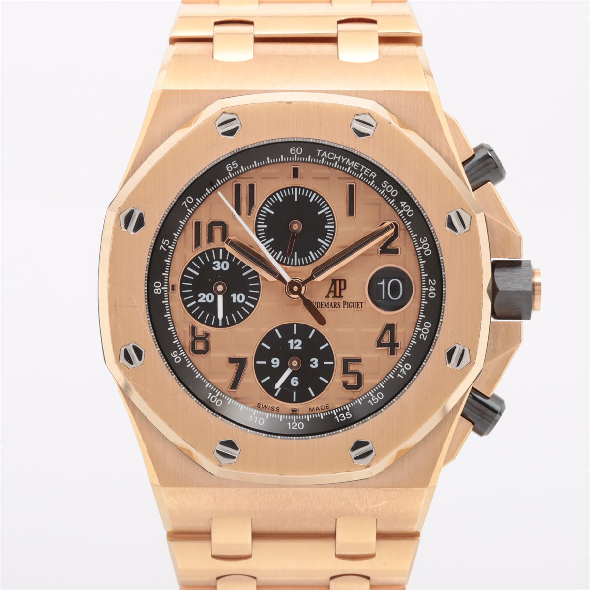 Audemars Piguet Royal Oak Offshore 26470OR.OO.1000OR.01 PG AT Champagne Dial 2 Extra Links