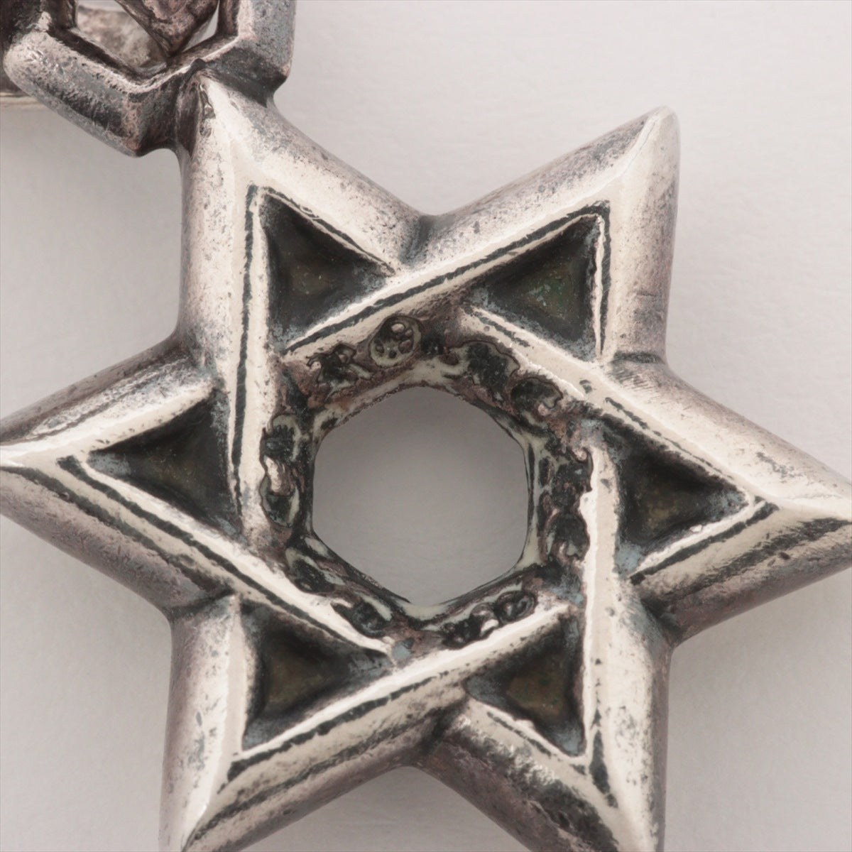 Chrome Hearts Star of David Pendant top 925 5.3g With invoice