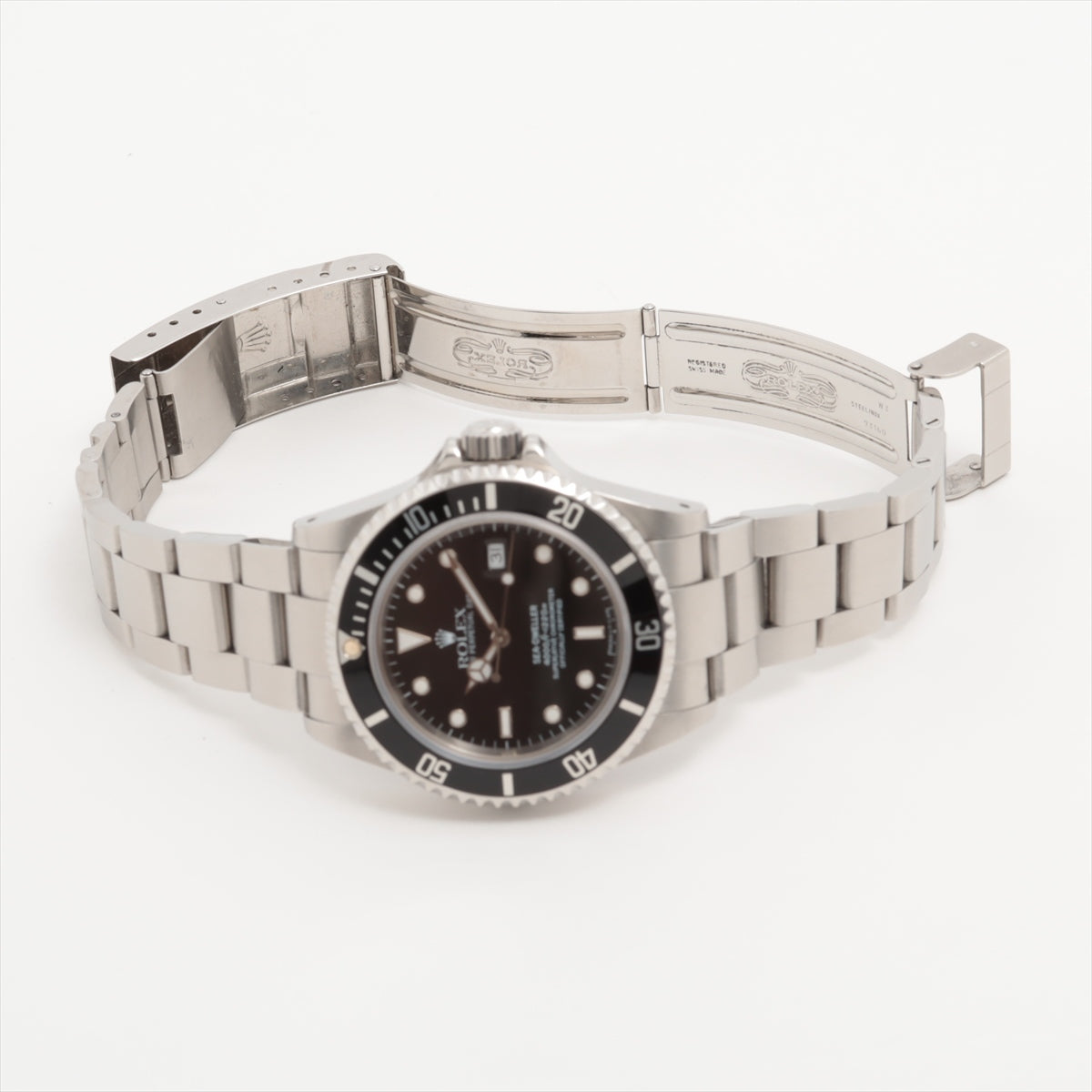 Rolex Sea-Dweller 16600 SS AT Black Dial 1 Extra Link