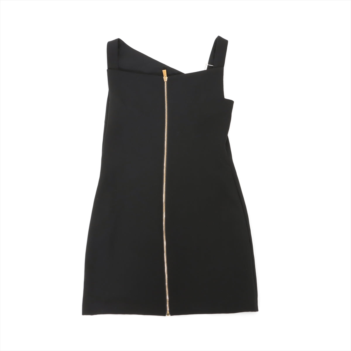 Fendi x Versace 22 years Silk Sleeveless dress 42 Ladies' Black  1004271