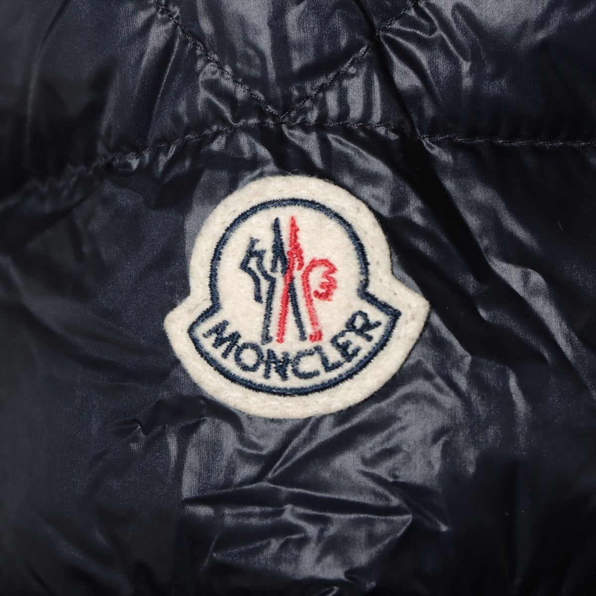 Moncler ACORUS 17 years Nylon Down jacket 1 Men's Navy blue  Comes with a storage bag