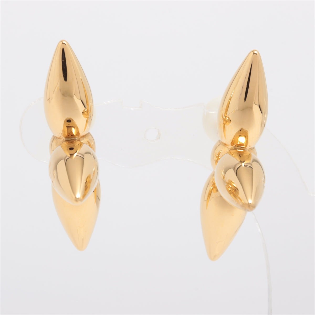Louis Vuitton M80268 BOOKLE Dreille Louisette LE0271 Earrings (For Both Ears) GP x Imitation pearl Gold