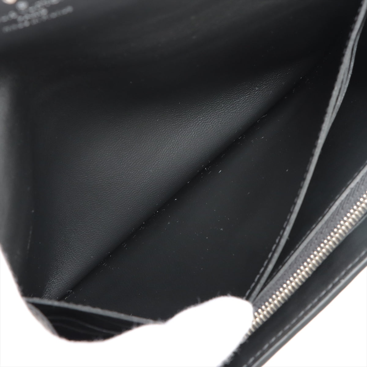 Louis Vuitton Mahina Portefeuille Iris M60143 Noir Long Wallet Responsive RFID