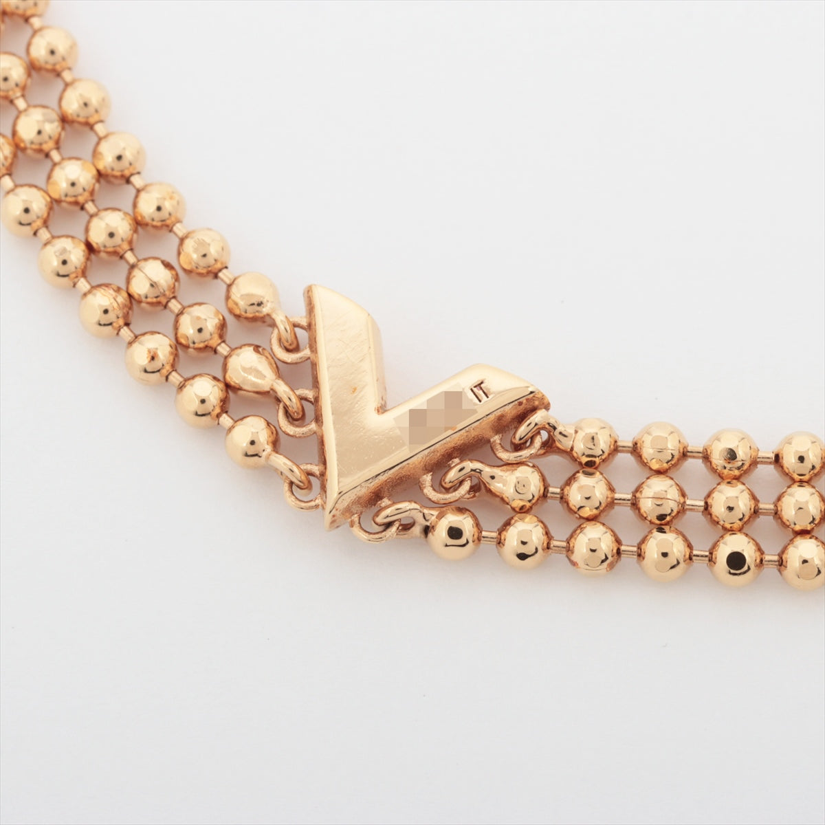 Louis Vuitton M00636 Brasserie Essential V skins VA2242 Bracelet GP Gold  triple chain