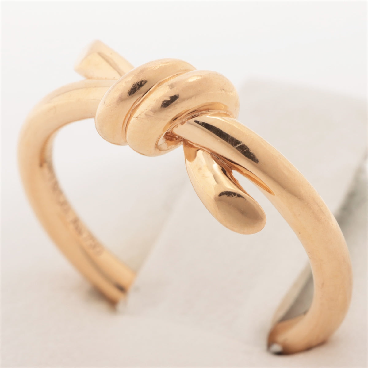 Tiffany Knot Ring 750(PG) 3.2g