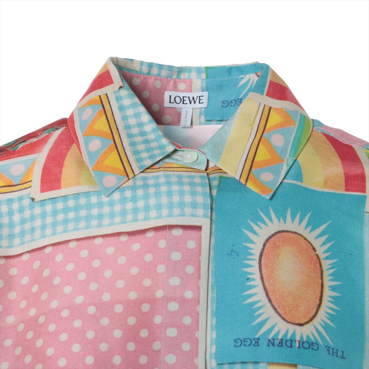 Loewe Cotton & silk Shirt 34 Ladies' Multicolor  S359337XDZ