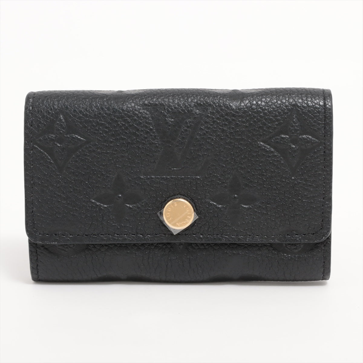 Louis Vuitton monogram empreinte Multiclés 6 M64421 Noir Key Case Responsive RFID