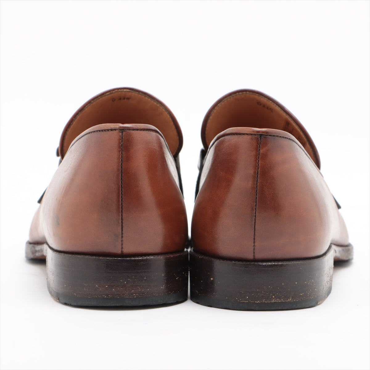Berluti Leather Loafer 8 Men's Brown