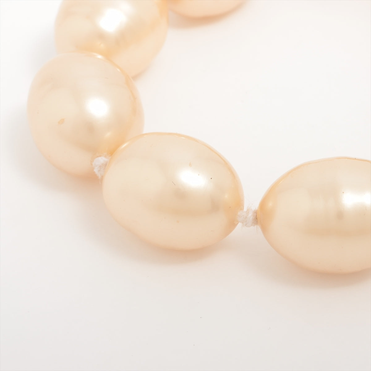 Chanel 93P Bracelet GP x Imitation pearl Gold