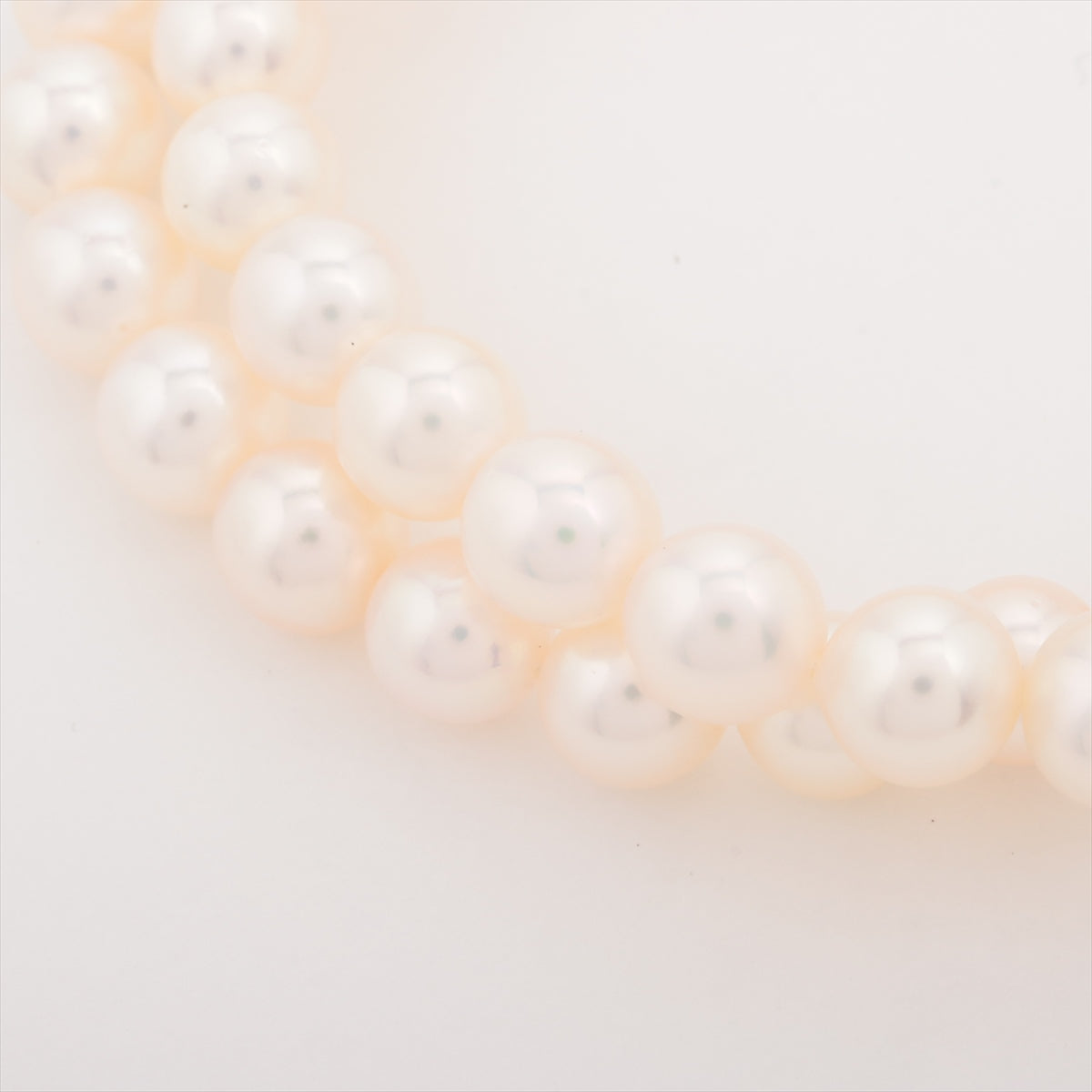 TASAKI Pearl Necklace SV Total 37.9g Approx. 7.5mm-8.0mm Pearl degradation