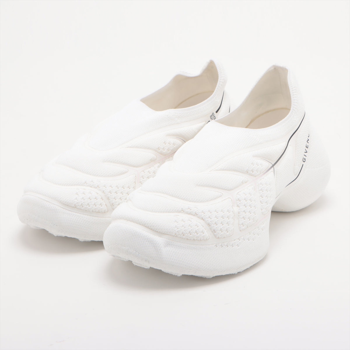 Givenchy Mesh Slip-on 37 Ladies' White BE002WE1JK TK-360 Mesh Low-top Sneakers There is a box