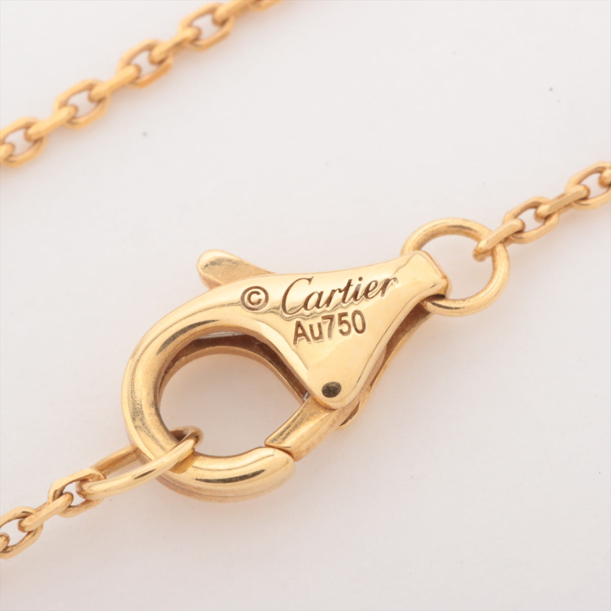 Cartier Amulette de Cartier shells diamond Necklace 750(YG) 3.1g