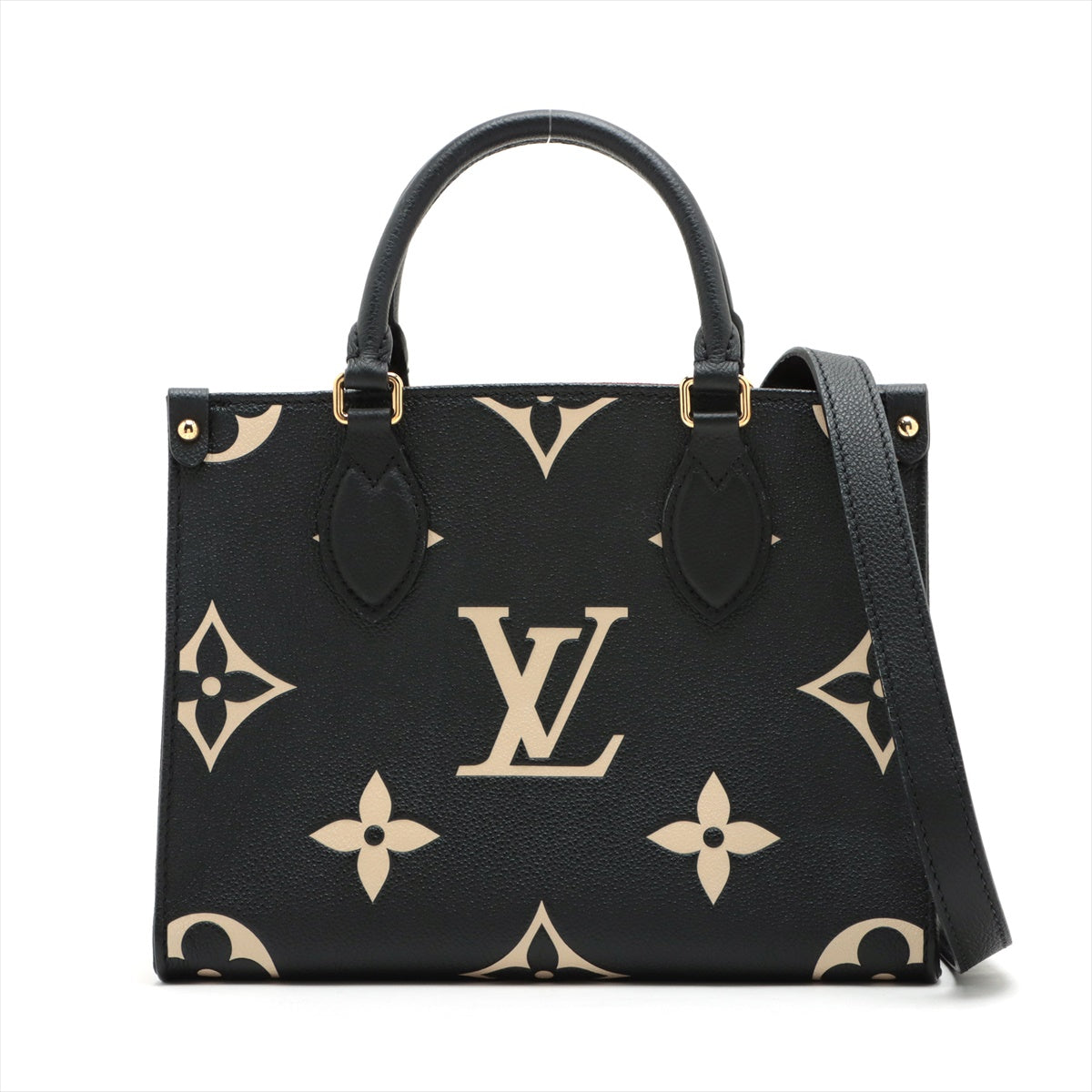 Louis Vuitton Bicolor Monogram Empreinte On the Go PM M45659 There was an RFID response Shoulder-winged