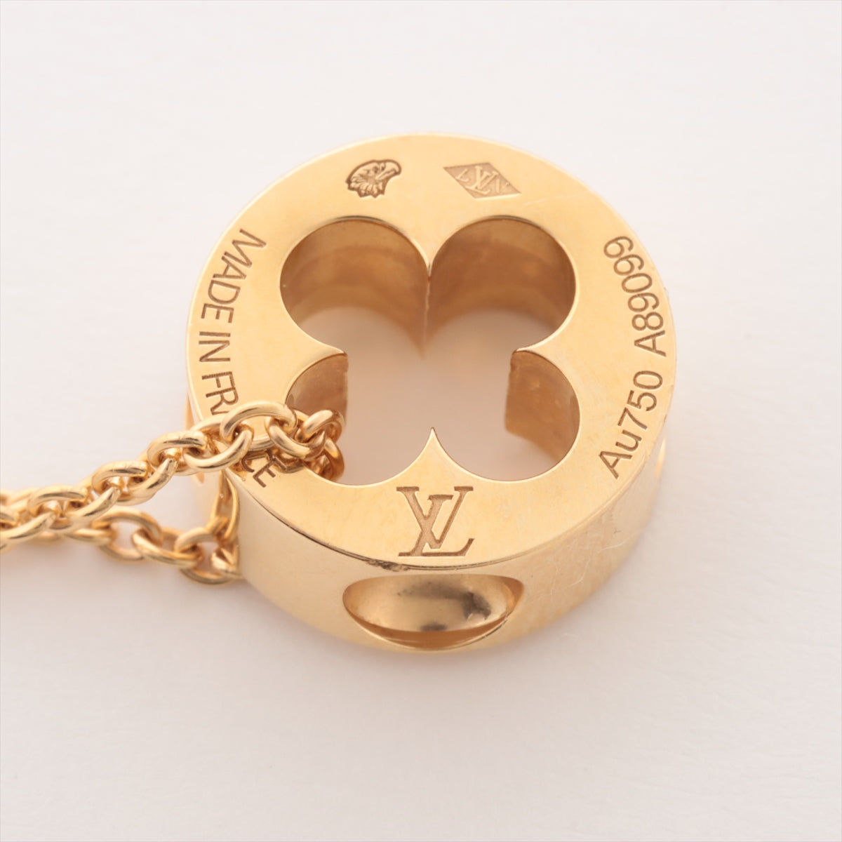 Louis Vuitton Pandantif Empreinte Necklace 750(YG) 6.5g