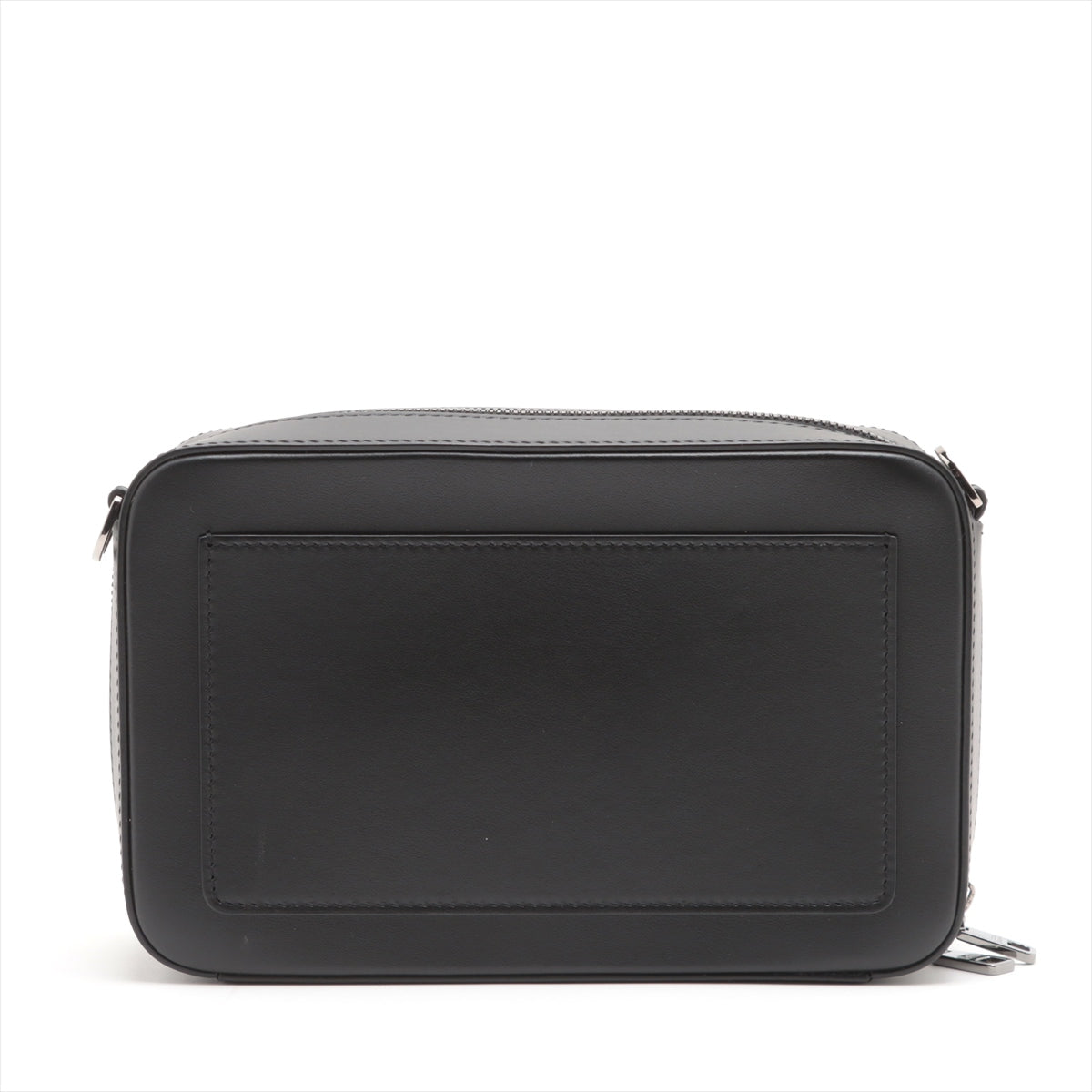 Dolce & Gabbana Logo Leather Shoulder Bag Black