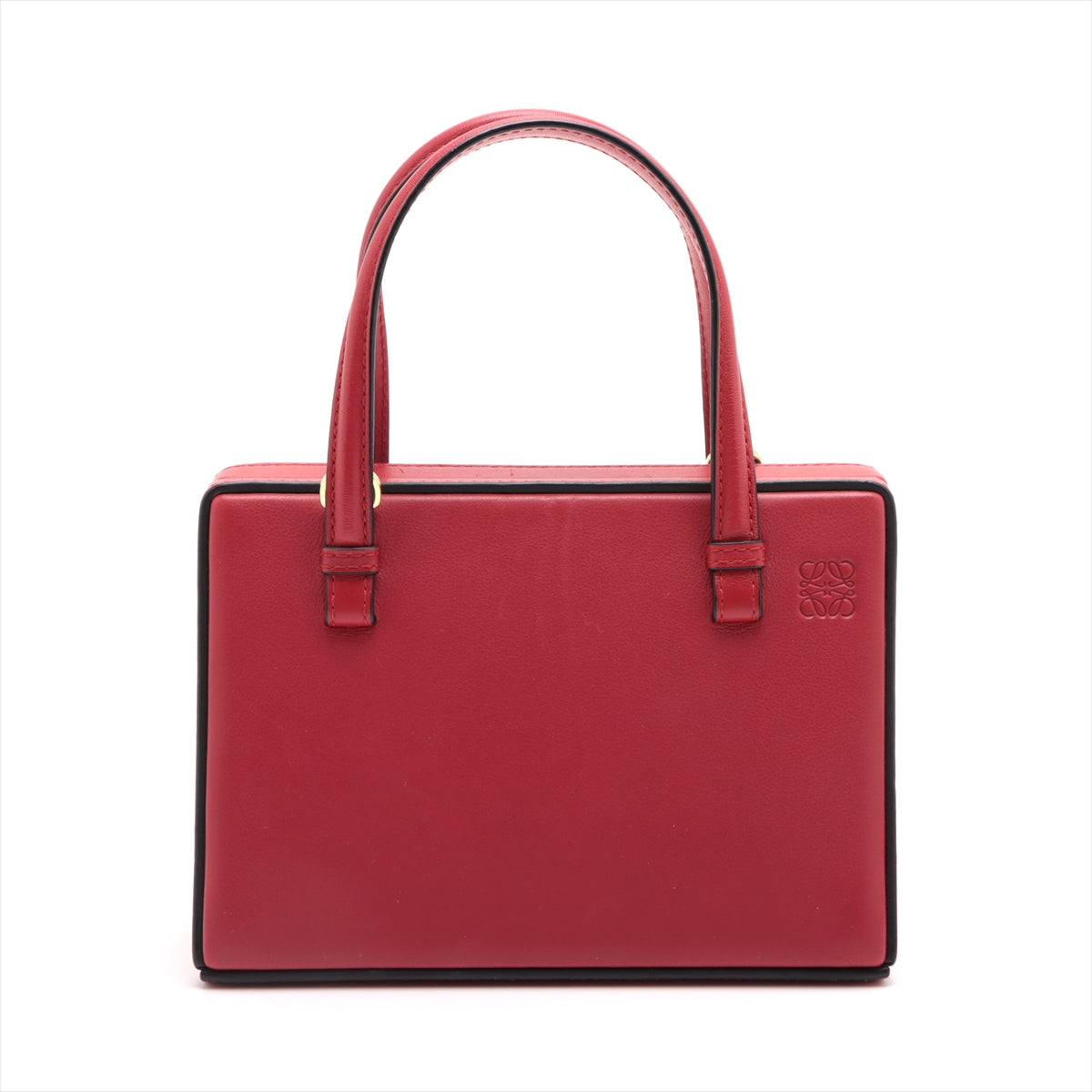 Loewe postal Leather 2 Way Handbag Multicolor