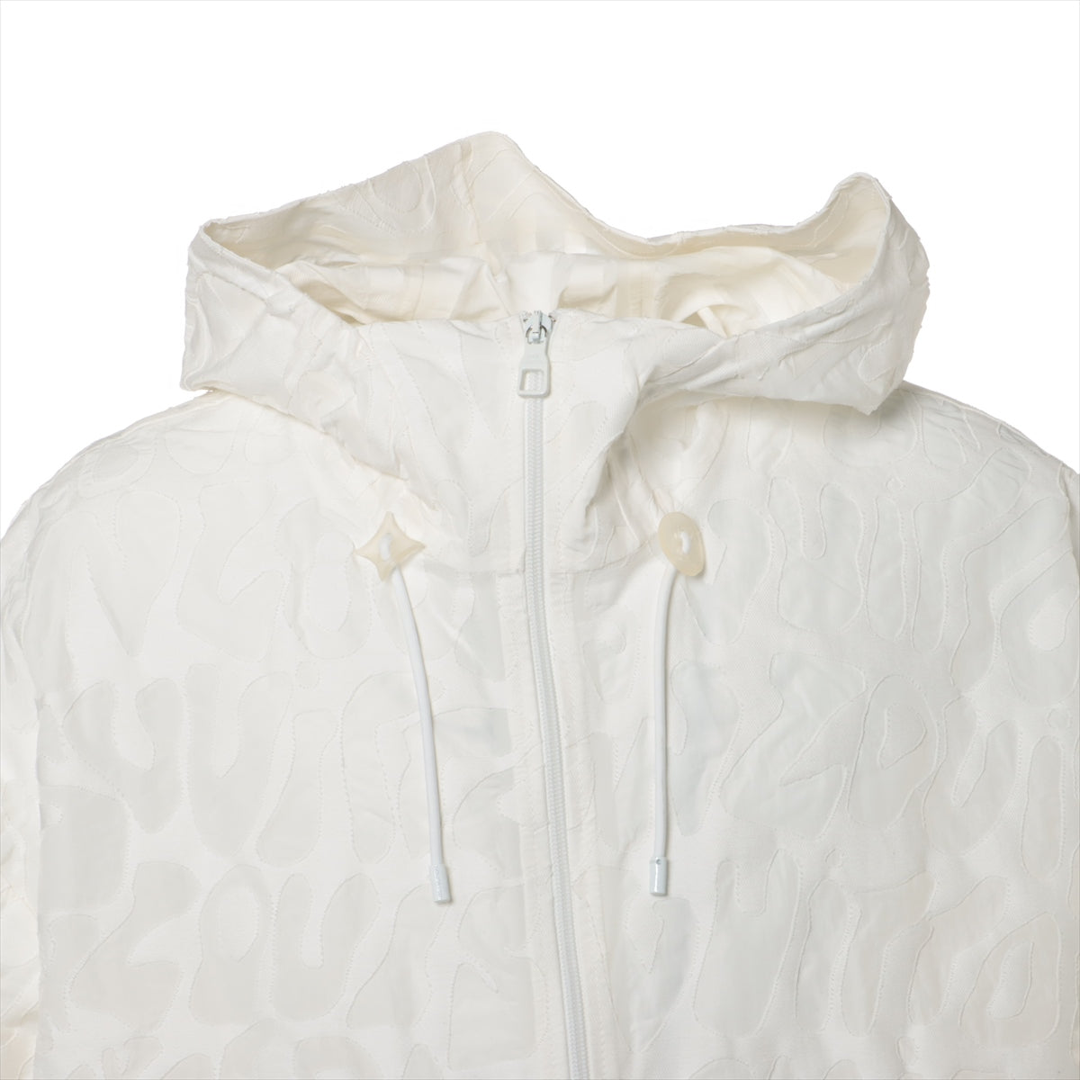 Louis Vuitton 23SS Cotton & nylon Mountain hoodie 50 Men's White  RM231M