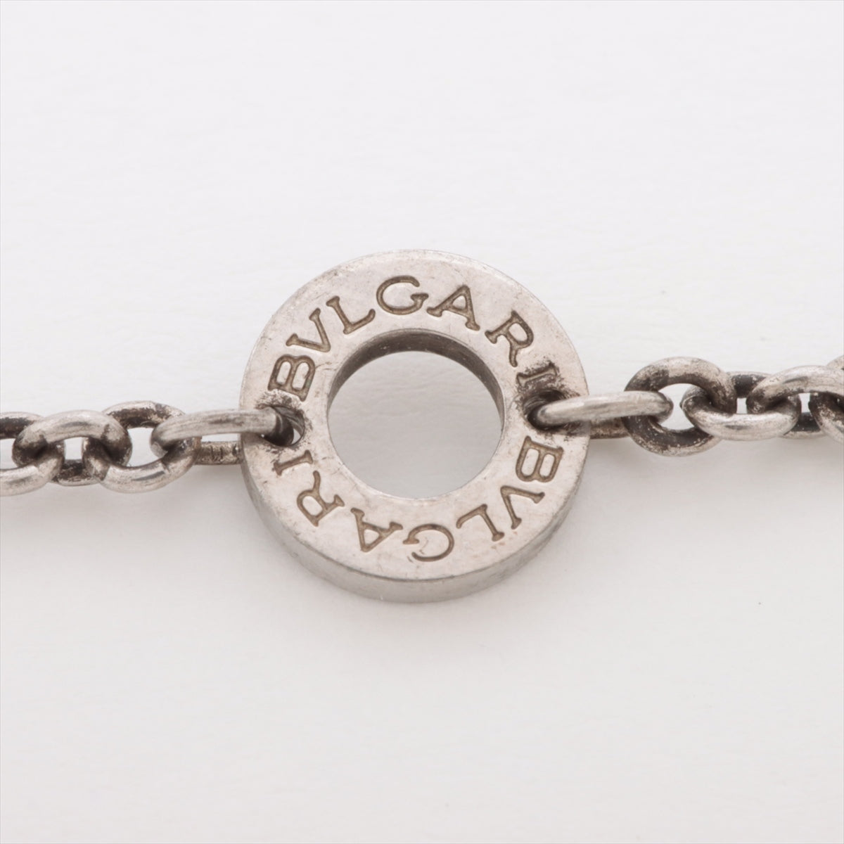 Bvlgari B.Zero 1 Save the Children Charity Necklace 925 x black ceramic 9.4g Silver