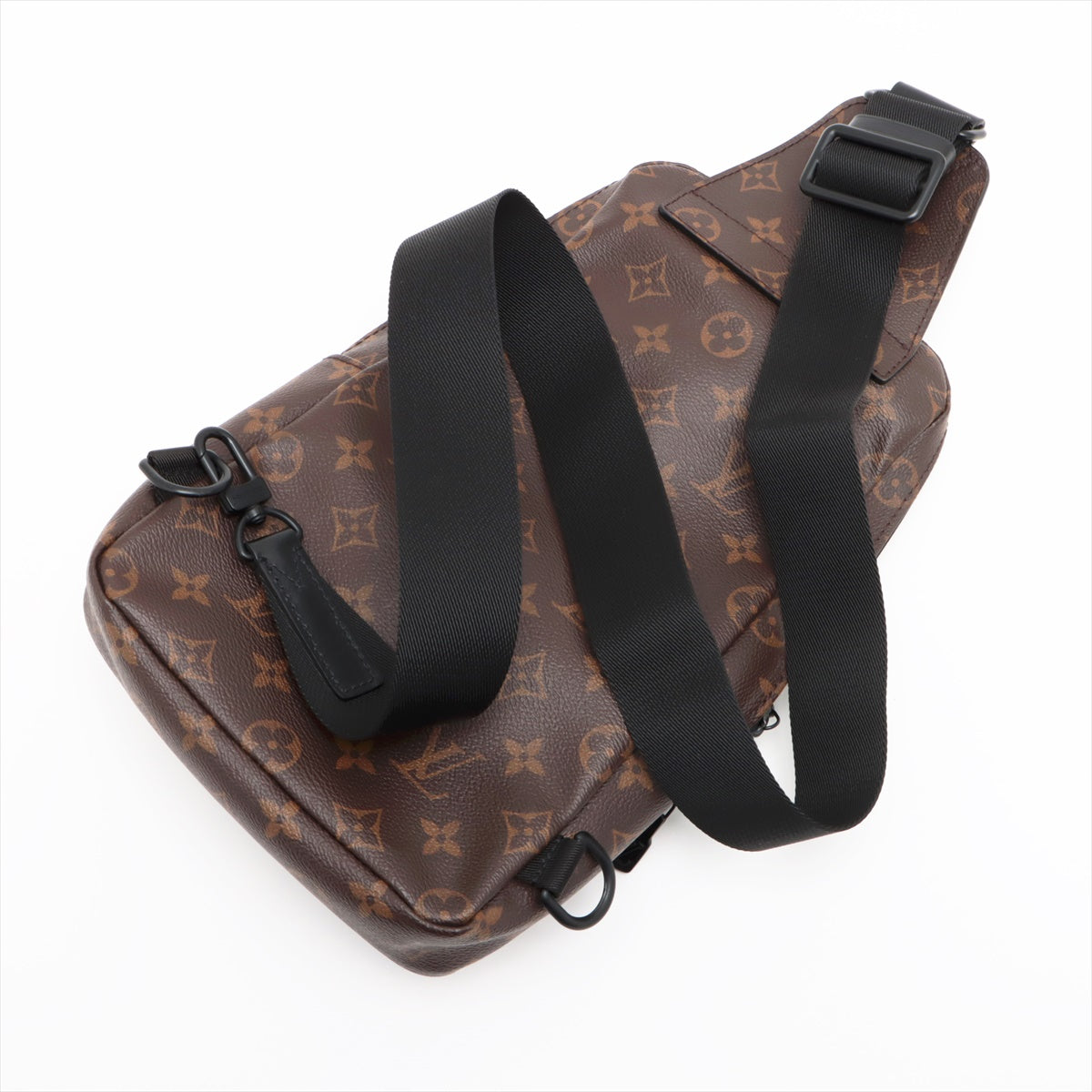 Louis Vuitton Monogram Macassar Avenue Sling Bag M45897