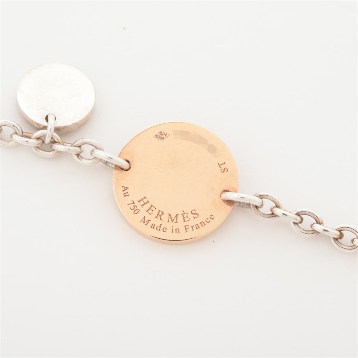 Hermès Confetti Bracelet 925×750 8.2g Gold × Silver
