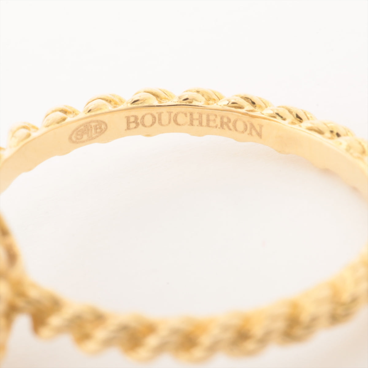 Boucheron Serpent Bohème diamond Ring 750(YG) 2.0g 46 extra small