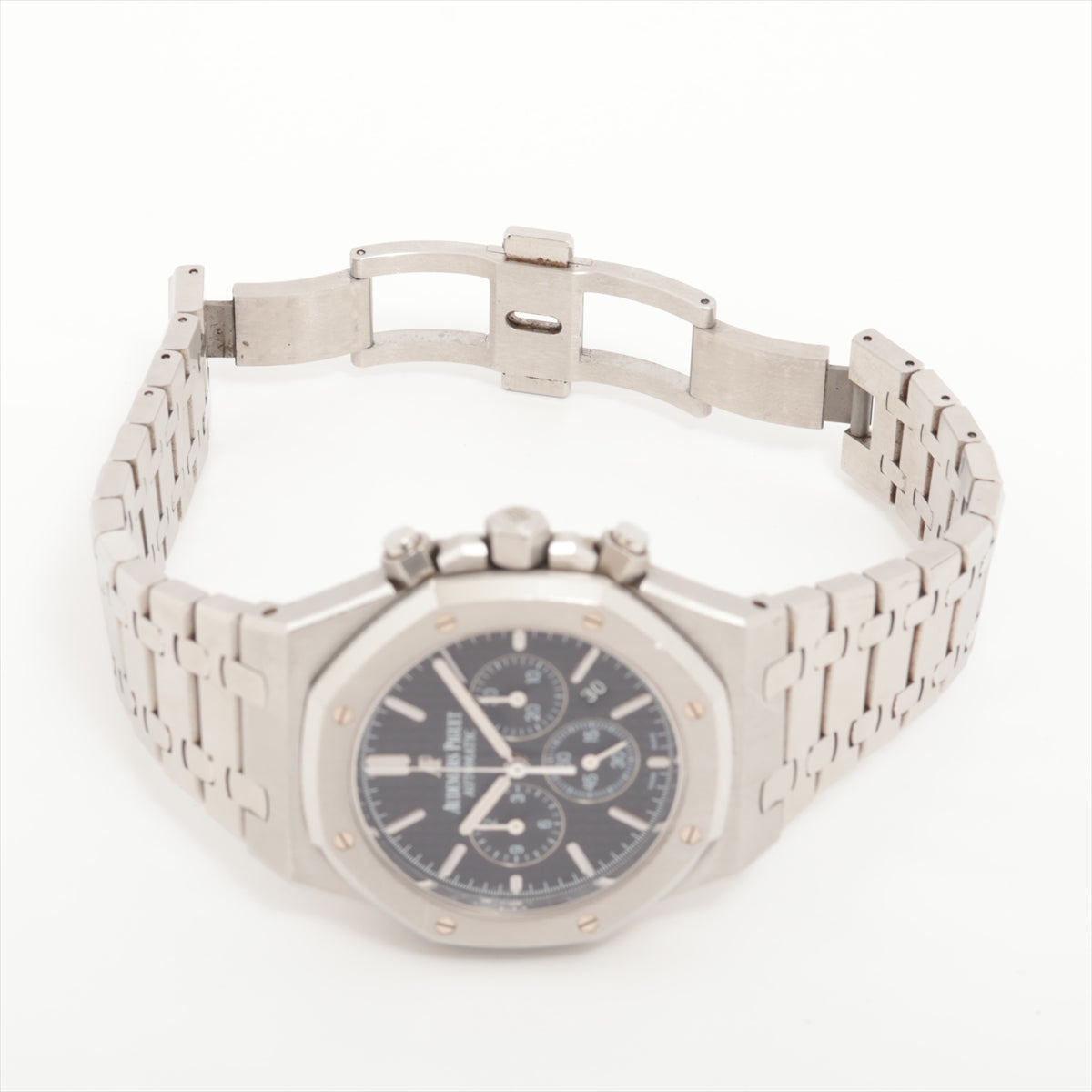 Audemars Piguet Royal Oak Chronograph 26320ST.OO.1220ST.01 SS AT Black Dial 2 Extra Links Our OH paid