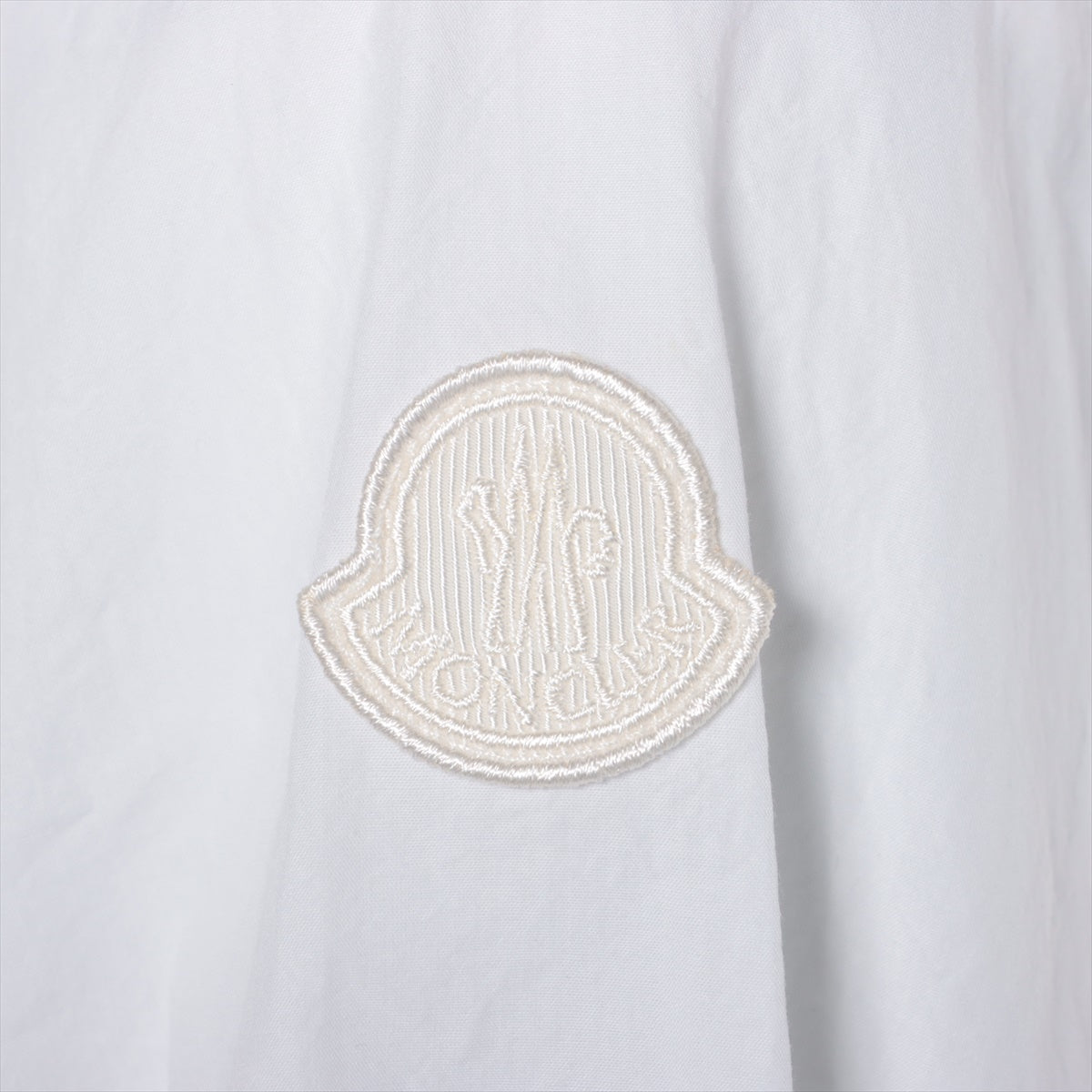 Moncler ABITO 22 years Cotton Shirt dress 38 Ladies' White  I10932G00017