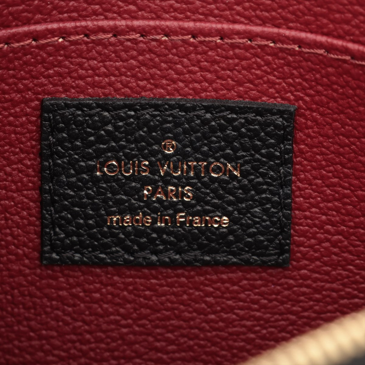 Louis Vuitton bicolor amplant Pochette cosmetic M59086 Responsive RFID